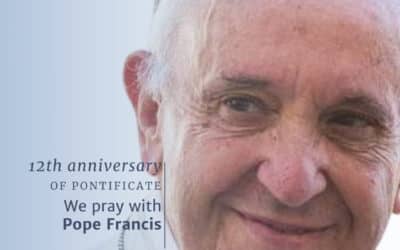 12th anniversary of Pontificate – We pray with Pope Francis