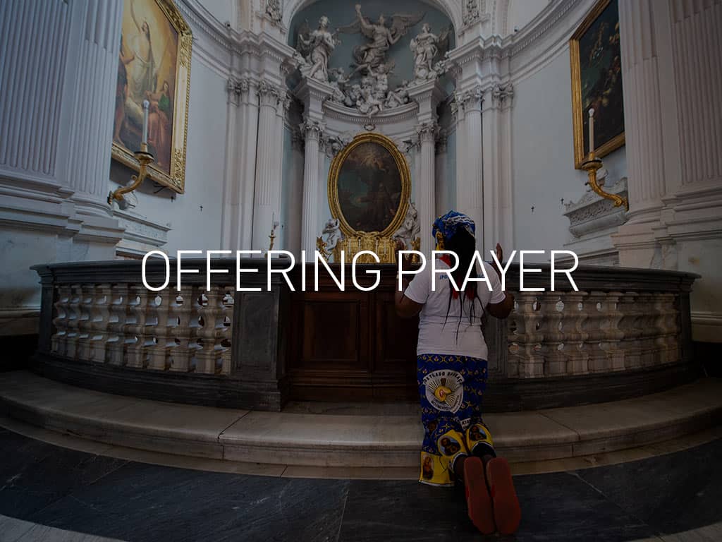 Ofrenda-Oración Ofrenda-Oración