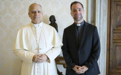 El Papa León XIV da la bienvenida a su Red Mundial de Oración a través de su Director Internacional